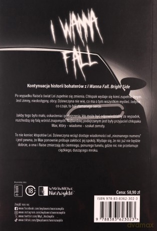 I Wanna Fall. Dark Side. Die (Tom 2) - Aleksandra Nil [KSIĄŻKA]