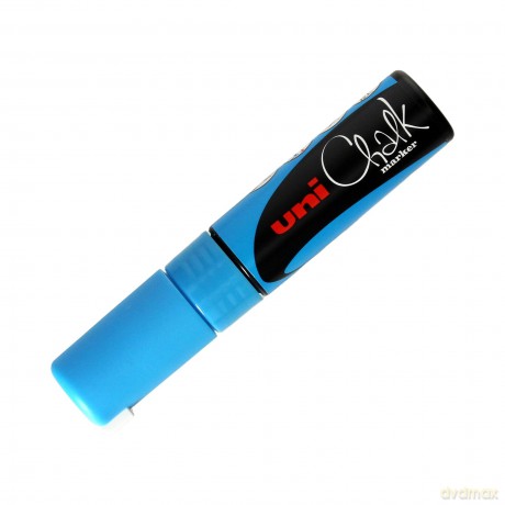 Marker kredowy PWE-8K jasnoniebieski Uni paczka 6 szt.