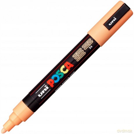 Marker PC-5M jasno-pomarańczowy Posca Uni paczka 12 szt.