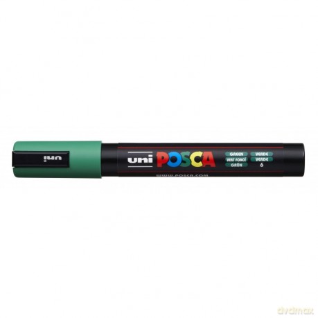 Marker PC-5M zielony Posca Uni paczka 12 szt.