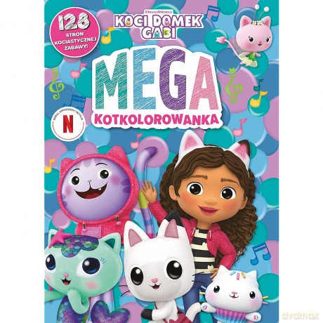 Mega KOTkolorowanka. Koci Domek Gabi [KSIĄŻKA]