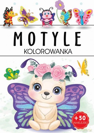 Motyle. Kolorowanka [KSIĄŻKA]