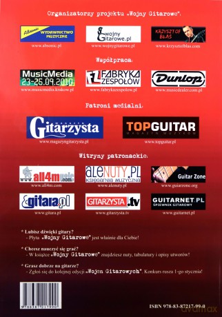 Wojny Gitarowe 2009 [KSIĄŻKA]+[CD]