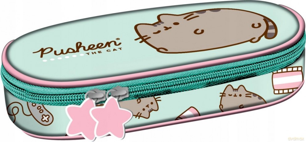 Piórnik saszetka usztywniona Pusheen Mint
