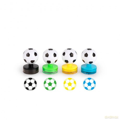 TAKE AKTION Stempel piłka nożna 2w1 1 szt. mix