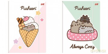 Teczka A4 z gumką Pusheen