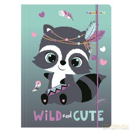 Teczka A4 z gumką Racoon