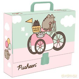 Teczka A4 z rączką Pusheen