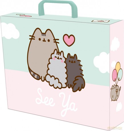 Teczka A4 z rączką Pusheen