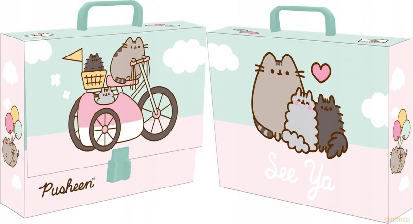 Teczka A4 z rączką Pusheen