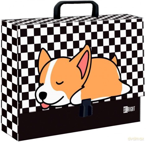 Teczka A4 z rączką Sleepy Corgi