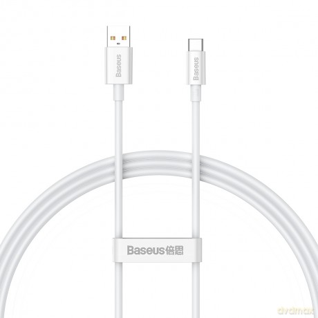 Baseus kabel Superior USB - USB-C 1,0m biały 100W P10320102214-01