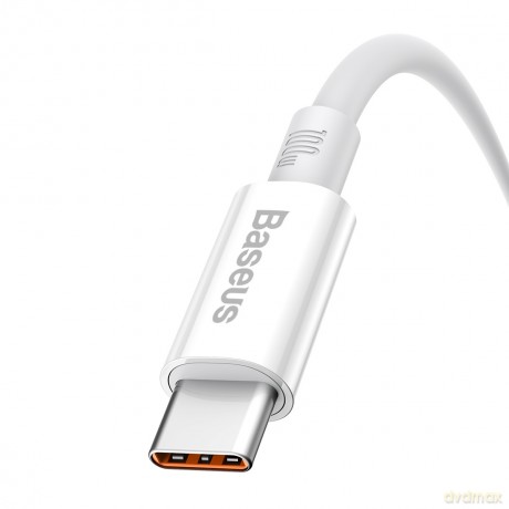Baseus kabel Superior USB - USB-C 1,5m biały 100W