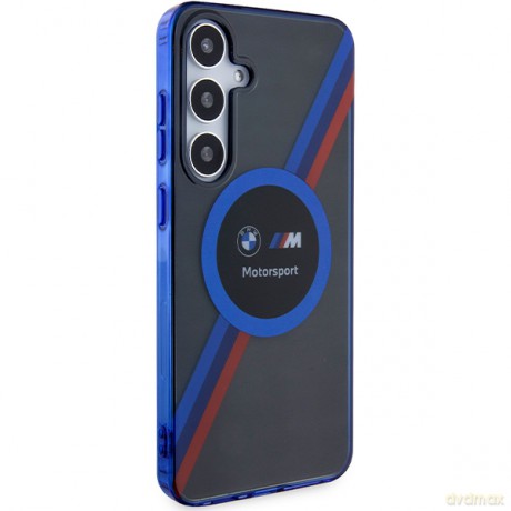 BMW nakładka do Samsung Galaxy S24 czarna Motorsport IML Circle MagSafe