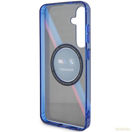 BMW nakładka do Samsung Galaxy S24 czarna Motorsport IML Circle MagSafe