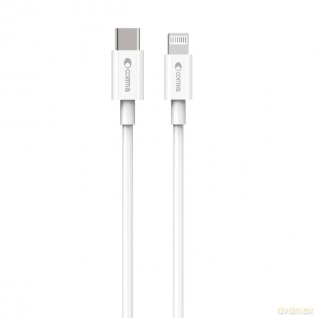 Comma kabel Jub MFi USB-C - Lightning 3A 1,5m biały