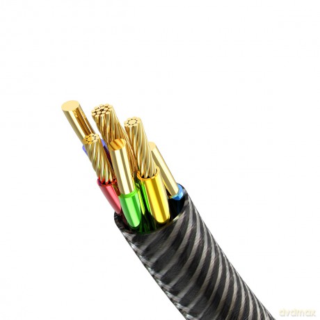 Comma kabel Jub MFi USB-C - Lightning 3A 1,5m szary