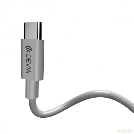 Devia adapter Smart USB-C - USB-C (port) + jack 3,5mm (port) biały