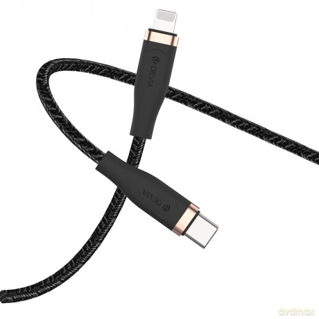 Devia kabel Star PD USB-C - Lightning 1,5 m 27W 3A czarny