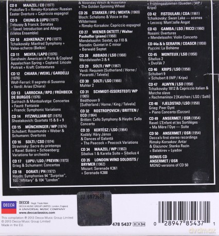 Decca Sound The Analogue Years [54CD]