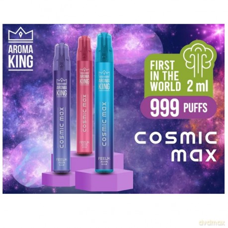 E-papieros jednorazowy Aroma King Cosmic Max +999 owoce leśne 20 mg 1 sztuka TTT