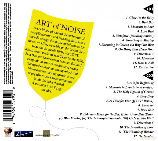 Art Of Noise: The Best Of (digipack) [2CD]