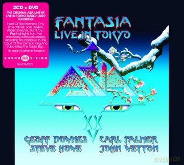 Asia: Fantasia Live In Tokyo (digipack) [2CD]+[DVD]