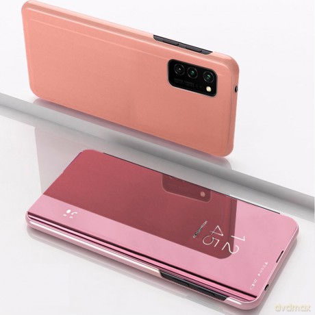 Etui Smart Clear View do Samsung Galaxy A35 5G różowe
