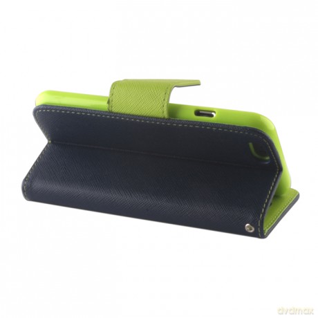 Etui Smart Fancy do Samsung Galaxy A35 5G granatowo-zielone