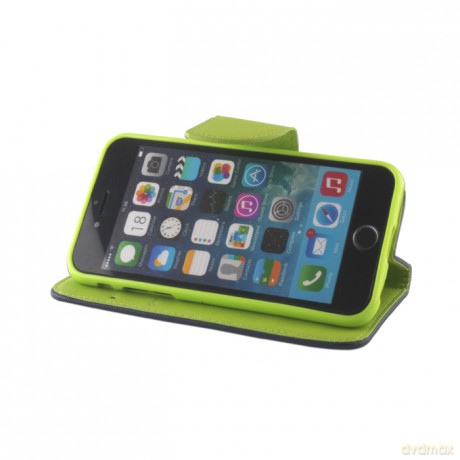 Etui Smart Fancy do Samsung Galaxy M34 5G granatowo-zielony