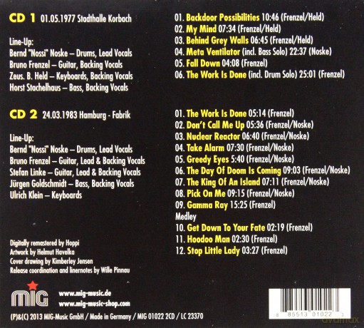 Birth Control: Two Eggs Two Concerts (digipack) [2CD]