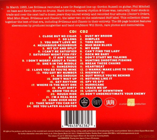 Dr Feelgood: Get Rhythm The Best Of (digipack) [2CD]