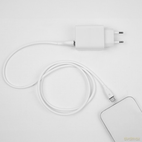 Forever kabel USB - USB-C 1,0 m 6A biały