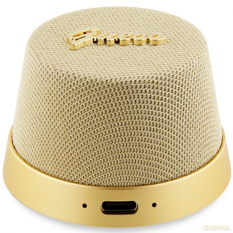 Guess głośnik Bluetooth GUWSC3ALSMD STAND MAGNETIC SCRIPT METAL złoty