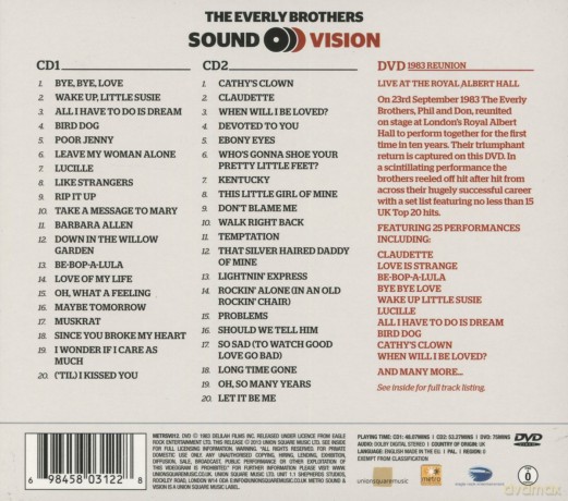 The Everly Brothers: The Essential Collection (digipack) [2CD]+[DVD]