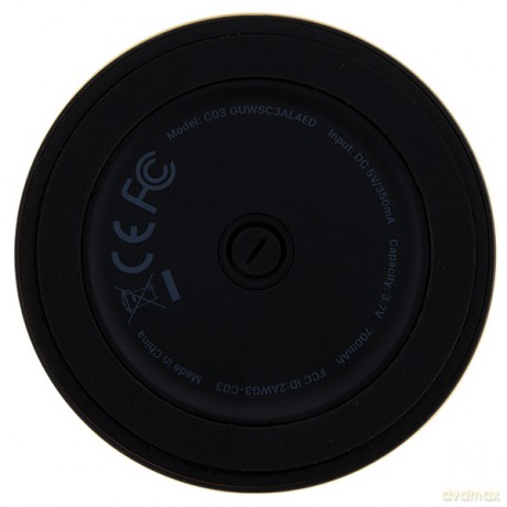 Guess głośnik Bluetooth GUWSC3ALSMK STAND MAGNETIC SCRIPT METAL czarny