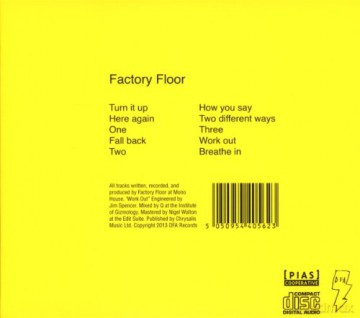 Factory Floor: Factory Floor (digipack) [CD]