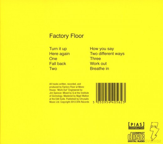 Factory Floor: Factory Floor (digipack) [CD]