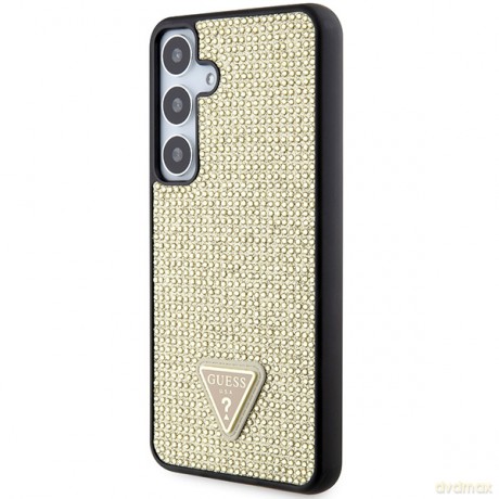 Guess nakładka do Samsung Galaxy S24 GUHCS24SHDGPPD złota HC RHINESTONE TRIANGLE