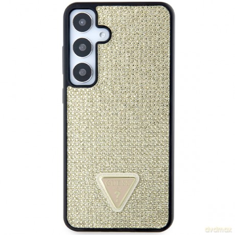 Guess nakładka do Samsung Galaxy S24 GUHCS24SHDGPPD złota HC RHINESTONE TRIANGLE
