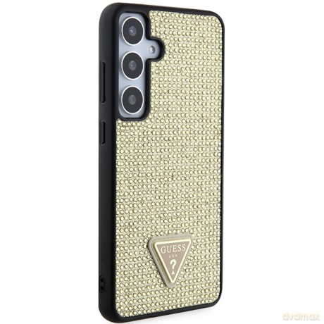 Guess nakładka do Samsung Galaxy S24 GUHCS24SHDGPPD złota HC RHINESTONE TRIANGLE