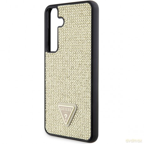 Guess nakładka do Samsung Galaxy S24 GUHCS24SHDGPPD złota HC RHINESTONE TRIANGLE