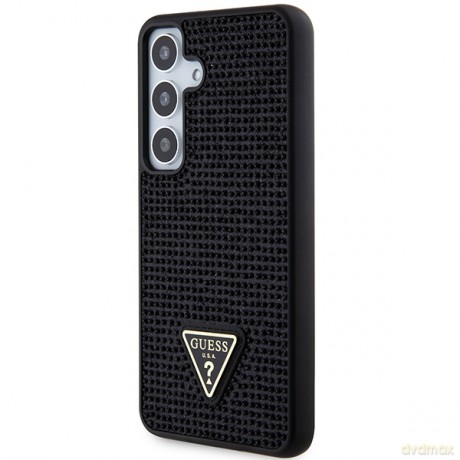 Guess nakładka do Samsung Galaxy S24 GUHCS24SHDGPPK czarna HC RHINESTONE TRIANGLE