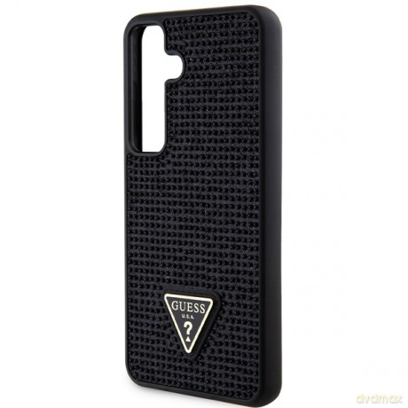 Guess nakładka do Samsung Galaxy S24 GUHCS24SHDGPPK czarna HC RHINESTONE TRIANGLE