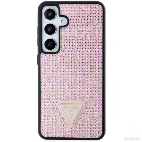 Guess nakładka do Samsung Galaxy S24 GUHCS24SHDGPPP różowa HC RHINESTONE TRIANGLE