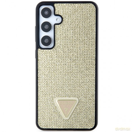 Guess nakładka do Samsung Galaxy S24 Plus GUHCS24MHDGPPD złota HC RHINESTONE TRIANGLE