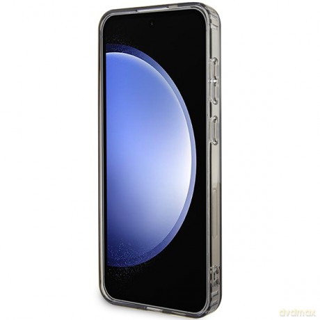 Guess nakładka do Samsung Galaxy S24 Plus GUHMS24MHFWFCK czarna HC MAGSAFE IML FLOWERS WREATH