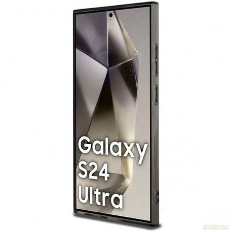 Guess nakładka do Samsung Galaxy S24 Ultra GUHMS24LHFWFCK czarna HC MAGSAFE IML FLOWERS WREATH