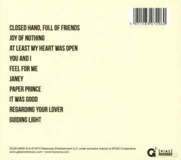 Foy Vance: Joy Of Nothing (digipack) [CD]