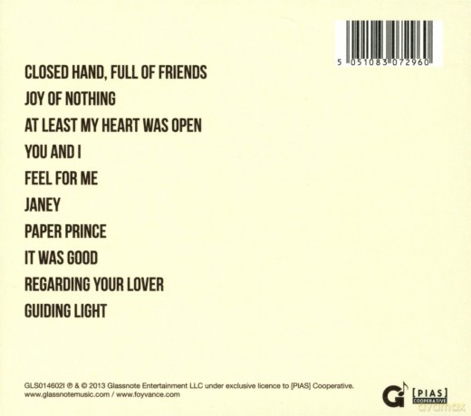 Foy Vance: Joy Of Nothing (digipack) [CD]